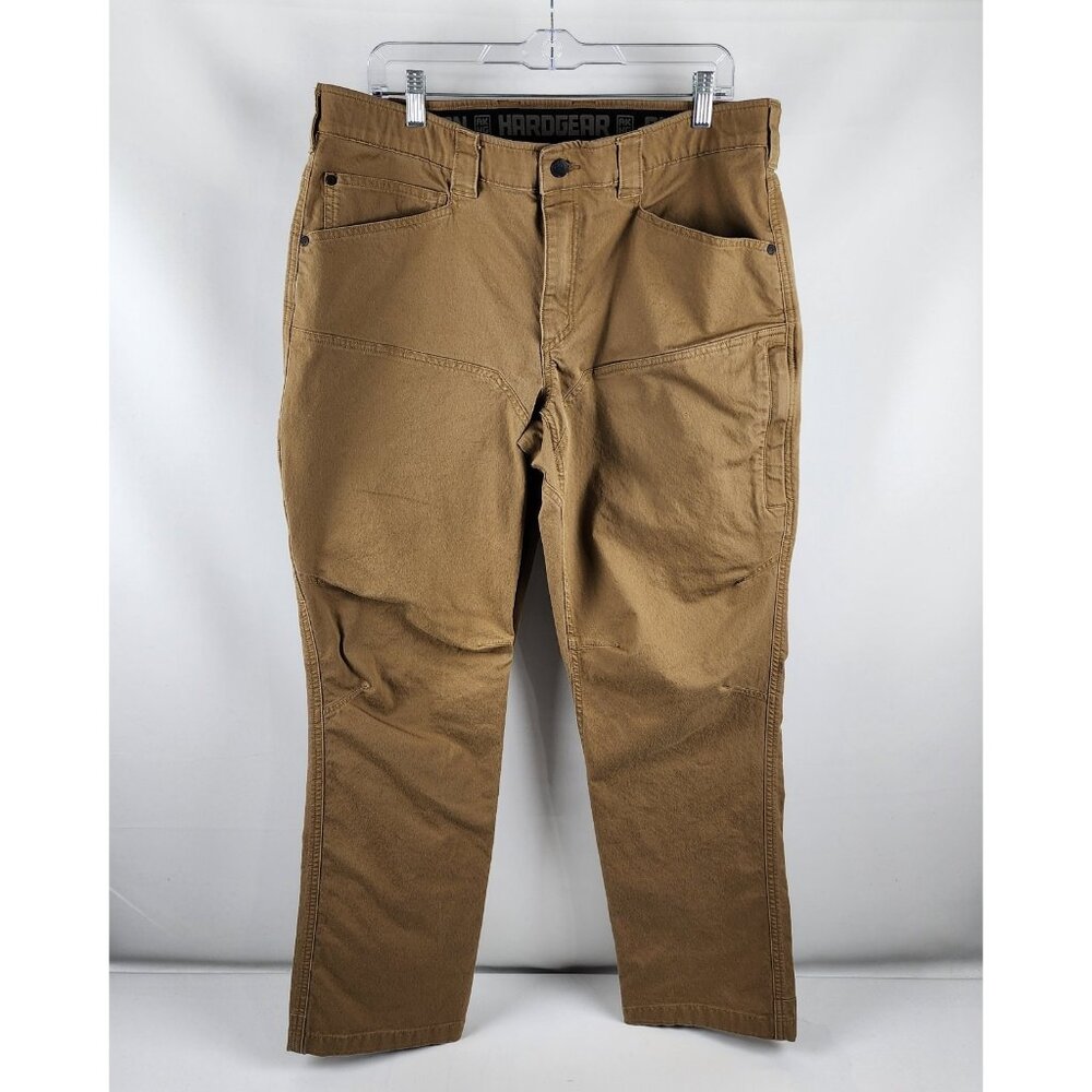SOLD OUT Alaskan Hardgear Pants Mens 36x31 Brown Stone Run Relaxed Fit Pants